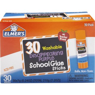 Cra-Z-Art Washable Jumbo School Glue Sticks, School Quality, 4 Count