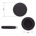 thumbnail image 2 of 2X Thickened Earphone Cover Ear Pad Earmuff, Sponge Cover, 60mm Replaceable Headphone Protective Cover, Universal, 2 of 5