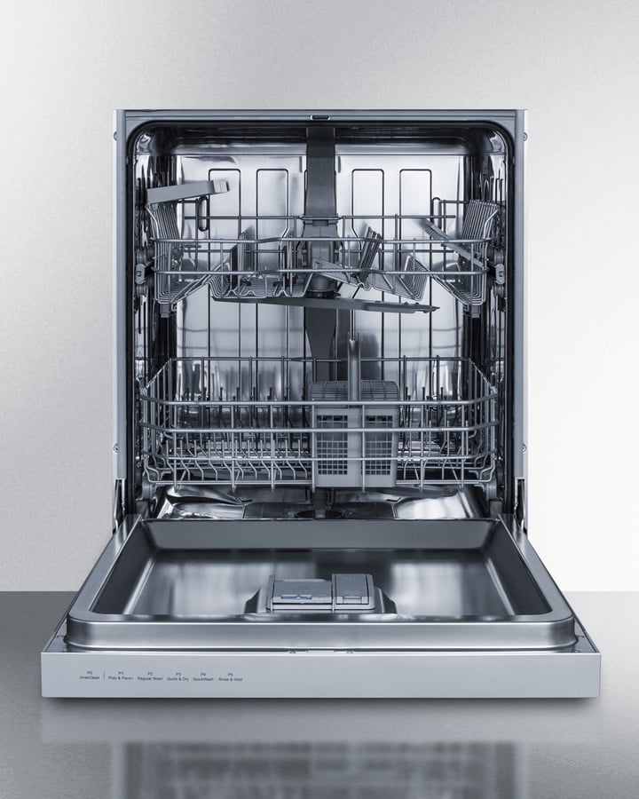 24" Wide Built-In Dishwasher, ADA Compliant