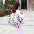 thumbnail image 4 of MINISO Nuevo bolso de viaje elegante Sanrio Hello Kitty, fin de semana de mujer espaciosa y duradera con diseño adorable, bolso ligero, 4 of 5