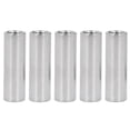 thumbnail image 2 of Female Thread Coupling Nuts, Multifunctional 5PCS Round Coupling Nut Glossy Finish  for Mechanical Repair, 2 of 7