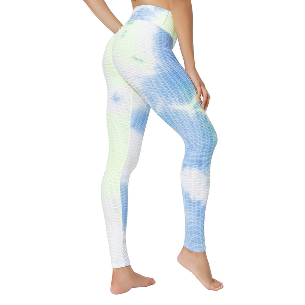 QLEICOM Womens Yoga Pants Capri 