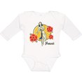 thumbnail image 3 of Inktastic Retro Hula Girl Girls Long Sleeve Baby Bodysuit, 3 of 5
