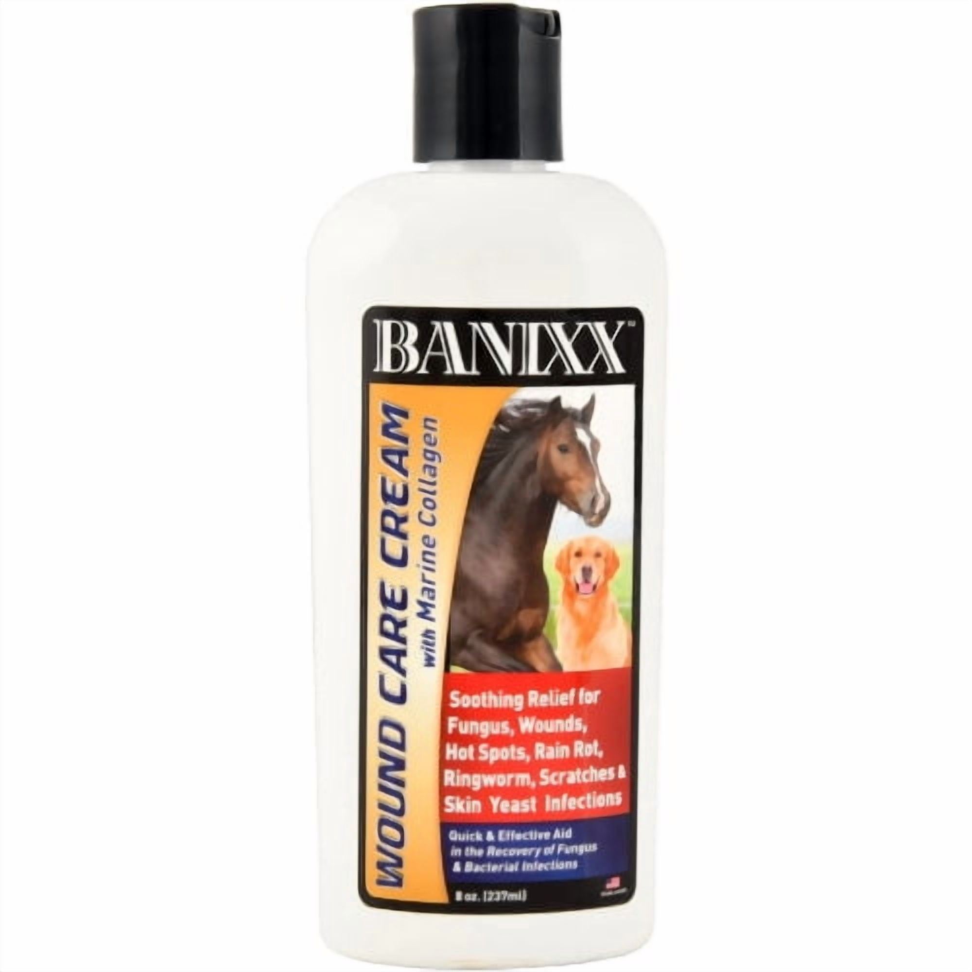 Horse Wound Care & Skin Support Bundle – E3 Elite Medicated Cream + Banixx Marine Collagen Cream