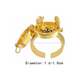 thumbnail image 5 of "2 Anillos para Mejores Amigos Anillo Bff 2 Lab.g  Color Oro  ", 5 of 5