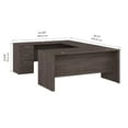 thumbnail image 4 of Bestar Logan 65W U Shaped Desk in medium gray maple, 4 of 4