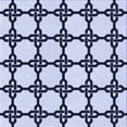 thumbnail image 1 of Ahgly Company Machine Washable Indoor Square Transitional Lavender Blue Area Rugs, 7' Square, 1 of 7