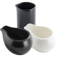 thumbnail image 3 of 1 Conjunto de jarras de leche de cerámica Jarra de salsa de salsa de salsa de comida occidental Contenedores de cerámica HOMEMAXS 16124669-MX, 3 of 6