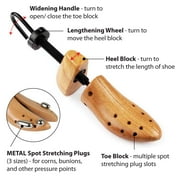FootFitter Professional 2-Way Shoe Stretcher (Mens Large (US 11 - 13))