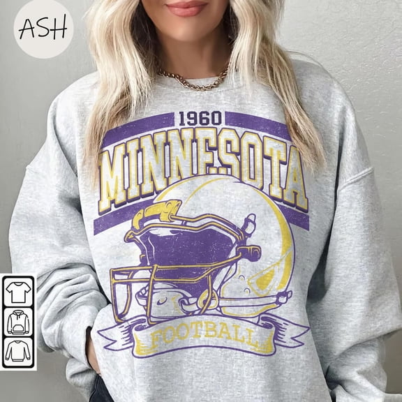 Vintage Minnesota Football Sweatshirt, Retro Sports Fan Shirt, Trendy Game Day Gift Tee, Minnesota Mascot Sweatshirt, Minnesota Football Fan