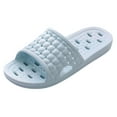 thumbnail image 4 of ZTTD Shower Shoes Non Slip Bathroom Slippers for Men Women Dorm Home Slides Blue, 4 of 4