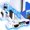 White, variant on For PS5/Slim/Pro Cooling Station and Controller Charging Station with LED Stand for PlayStation 5 Console - PS5 Controller Charger, Cooling Stand Accessory Kit with Cooler Fan, Headset Holder