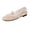 Gold, variant on Women's Flat Shoes Floral Lace Mesh Ballet Flats Comfortable Dressy Round Closed Toe Bow Ballerina Dress Shoes Casual Outerwear Shoes
