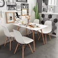 thumbnail image 2 of Mesa de Comedor Rectangular HOMEMAKE FURNITURE 120x70x74cm para 4-6 Personas, 2 of 7