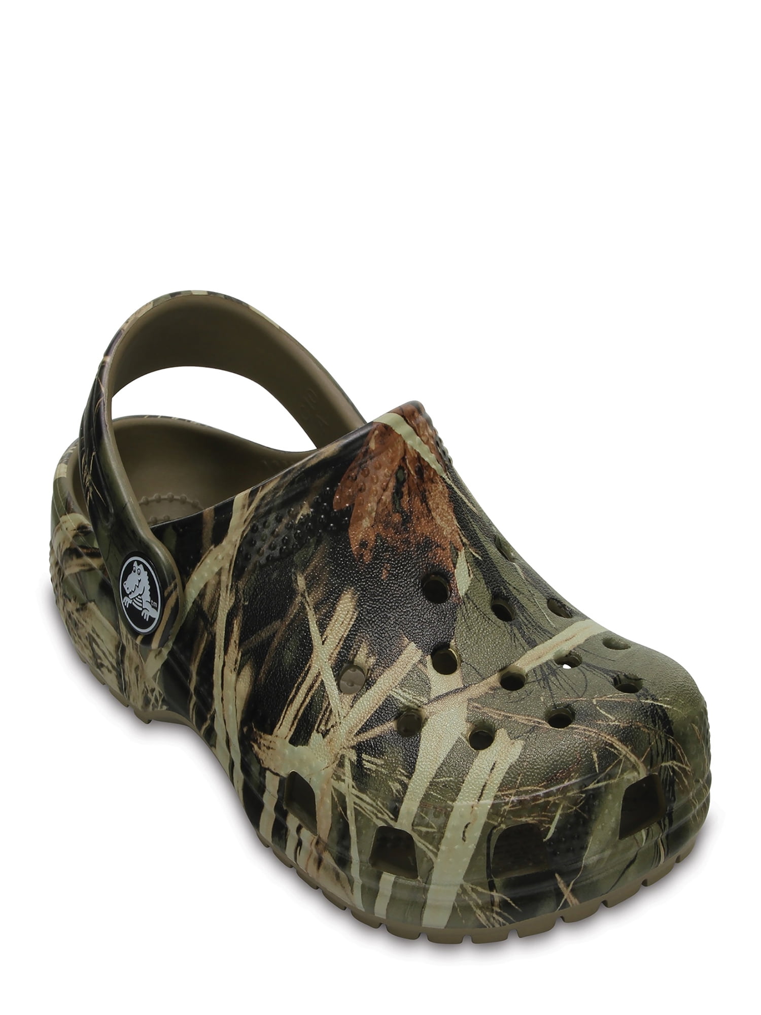 boys camo crocs