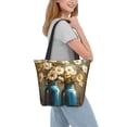 thumbnail image 2 of Sikiie Rustic Daisy Mason Jars Shoulder Bag Casual Hobo Crossbody Tote Bag for Women and Men Large Purse Messenger Bag Travel Work, 2 of 6
