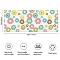 thumbnail image 3 of Pioneer Flower Floral Print Pattern Bathroom Rugs Mat, Non Slip Microfiber Bathroom Rug with Rubber Backing, Soft Mats for Bathroom Floor Tub Shower, 24"x60", 3 of 5