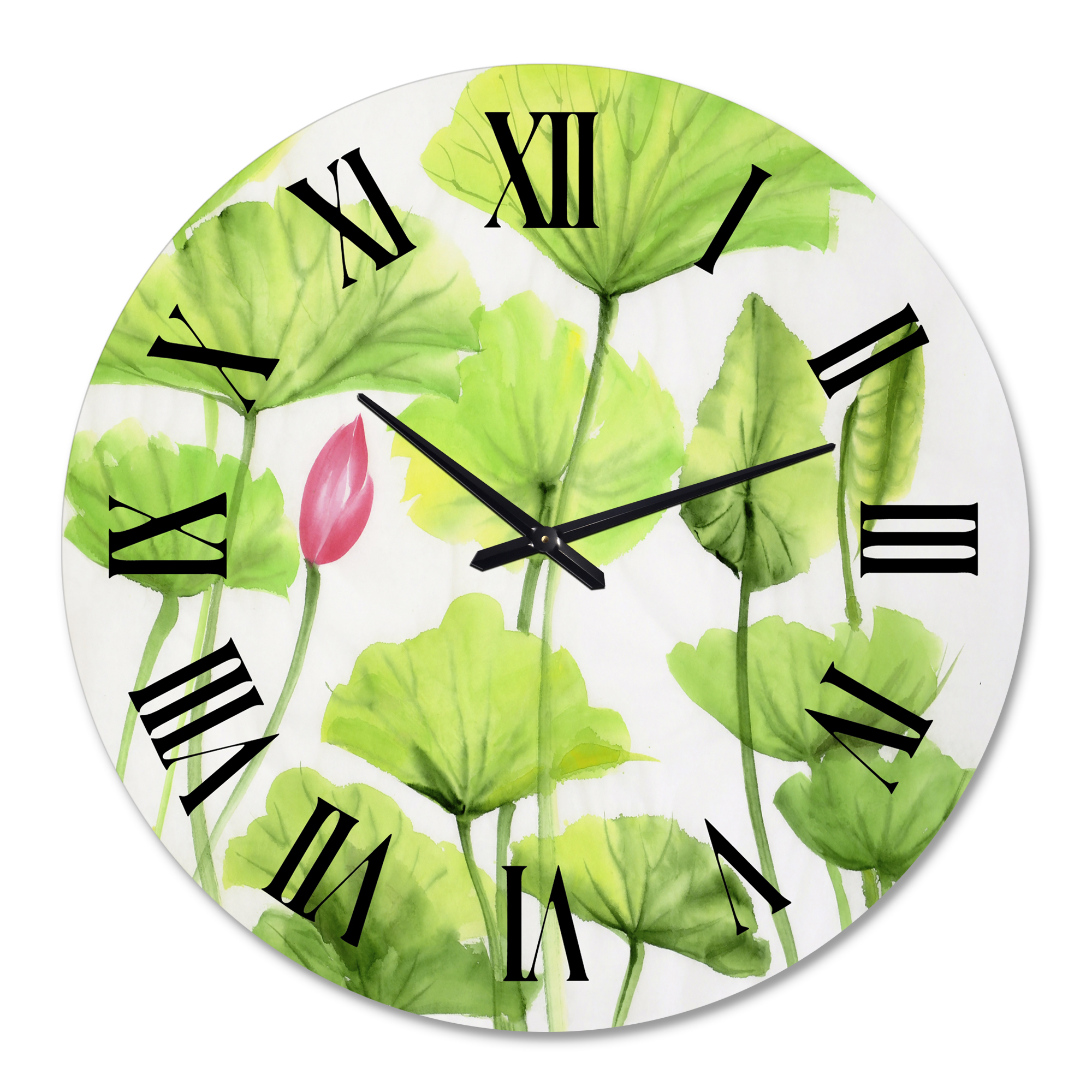 Designart 1 in Quartz Traditional Wall Clock