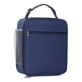 thumbnail image 3 of Insulated Food Box Bags Lunch Box Container with Zipper Handbag Picnic Bag Pouch Blue, 3 of 9