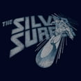 thumbnail image 2 of Men's Marvel The Silver Surfer Speed Graphic Tee Navy Blue 2X Large, 2 of 5