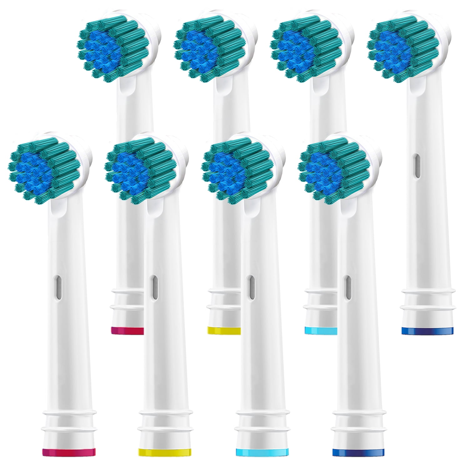 Replacement Brush Heads Compatible With Oral Sensitive Gum Care Electric Toothbrush Heads Pk of 8 Generic Sensitive Clean Fits Oral-b Braun 7000, Pro 1000, 9600, 500, 3000, 8000 - Walmart.com