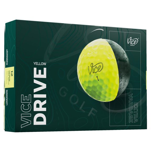 Pelotas de golf modelo Vice Drive 2025 para máxima distancia