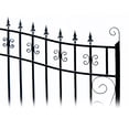 thumbnail image 6 of ALEKO Steel Dual 16 x 6 feet Black Swing Driveway Gate Venice Style, 6 of 14