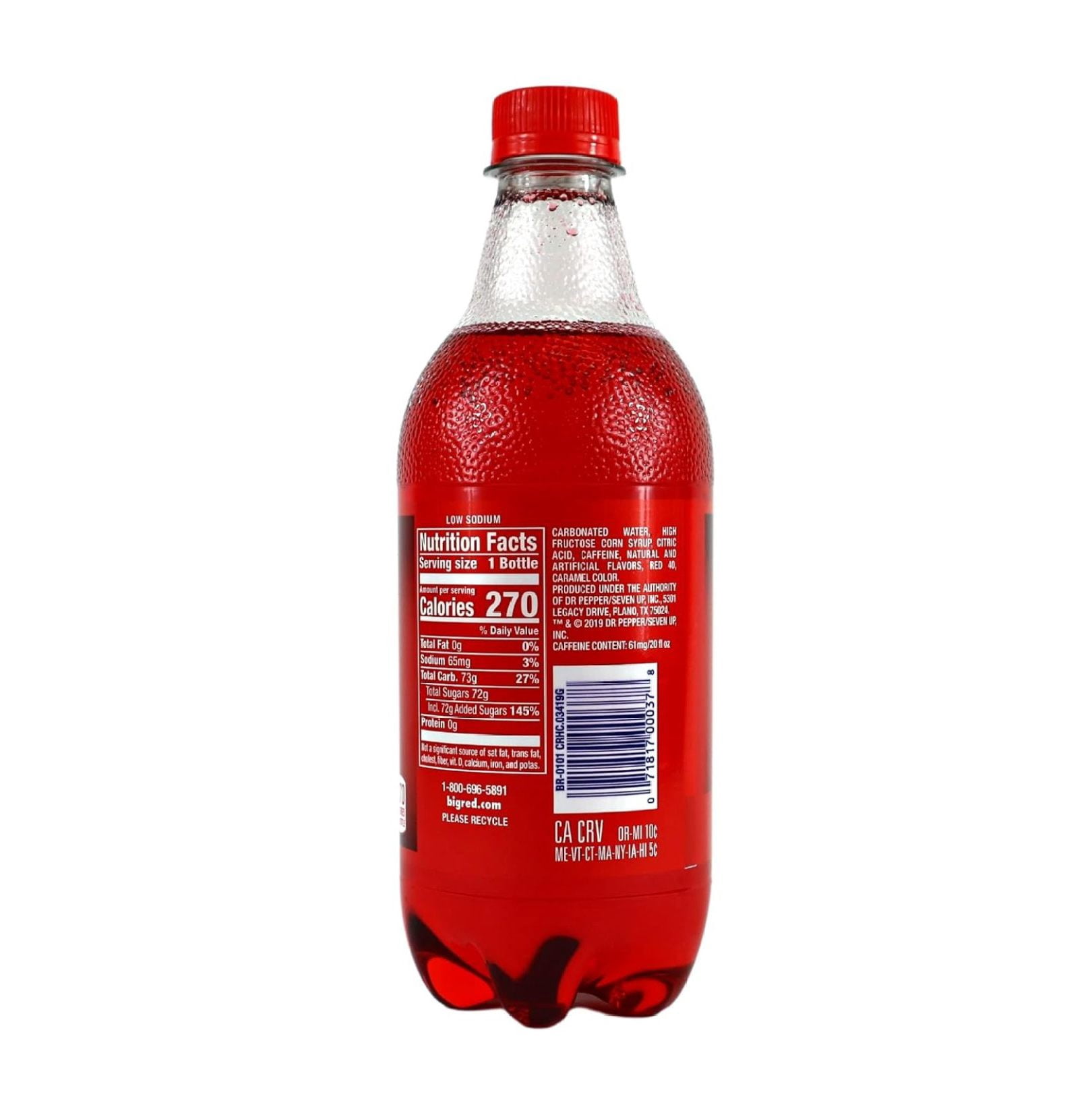 Big Red Soda 20 oz 24 Pack Bundle By DJWCB (Big Red)