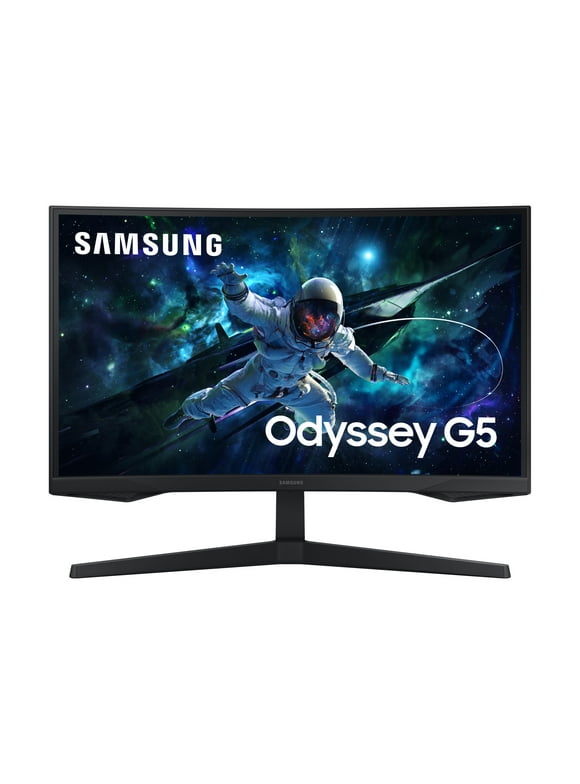 SAMSUNG 27 Odyssey G55C QHD 165Hz 1ms(MPRT) Curved Gaming Monitor - LS27CG556ENXZA