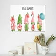 thumbnail image 6 of Daiia Hello Summer Gnome Print Canvas Decorative Picture – 30x40in Artistic Wall Art, Ready-to-Hang Canvas Print for Living Room（Horizontal）, 6 of 6
