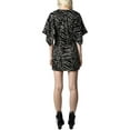 thumbnail image 2 of Zadig & Voltaire womens  Rilena Velvet Sparkle Silk-Blend Mini Dress, XS, 2 of 3