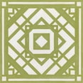 thumbnail image 2 of Vess, June Erica 15x15 White Modern Wood Framed Museum Art Print Titled - Modern Quilt VIII, 2 of 4