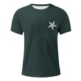 thumbnail image 3 of WEAIXIMIUNG T-Shirts pour Hommes Graphiques Country T-Shirt d'Été pour Hommes à Col Rond à Manches Courtes T-Shirt de Sport de Mode de Rue Décontractée pour la Maison pour Hommes, 3 of 7
