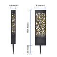 thumbnail image 5 of Westinghouse LED Solar Pathway Lights 30 Lumens, Metal Garden Lighting for Yard Path Landscape Lawn Walkway Driveway 5 pack, 5 of 10