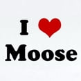 thumbnail image 2 of CafePress - I Love Moose Infant Bodysuit - Baby Light Bodysuit, Size Newborn - 24 Months, 2 of 4