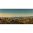 thumbnail image 2 of Markus Pernhart 18x11 Gold Ornate Wood Frame and Double Matted Museum Art Print Titled - A Vast Panorama of the Koralpe, 2 of 4