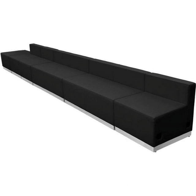 Flash Furniture Hercules Alon Ensemble de 6 Sièges de Réception en Noir