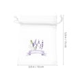 thumbnail image 3 of 20 Pcs Lavender Sachets Drawstring Mesh Bags Small Gauze Bags Organza Pouches Small Mesh Bags Drawstring Clear Party Favor Bags Sachet Bags, 3 of 8