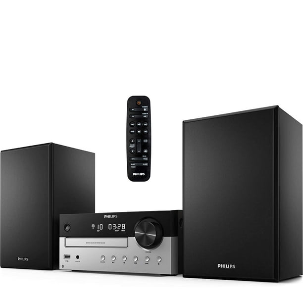 Sistema estéreo Bluetooth PHILIPS para el hogar con reproductor de CD de 60 W