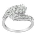 thumbnail image 2 of 14K White Gold 7/8ct. TDW Diamond Cluster Ring Band (H-I,I1-I2), 2 of 8