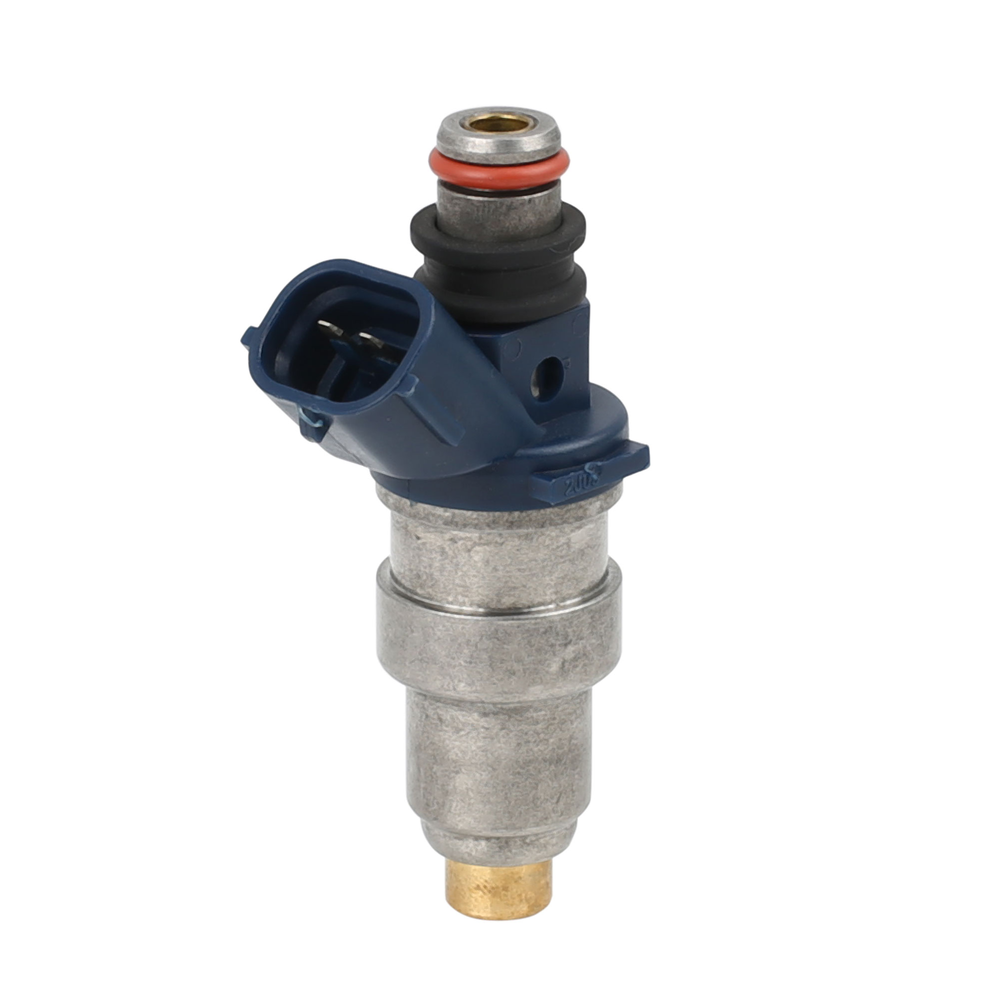 DC 12V 2 Pin Sliver Tone Petrol Fuel Injector for Toyota 2.4L