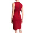 thumbnail image 3 of Kobi Halperin MERLOT Lora Sleeveless Sheath Dress, US 2, 3 of 4