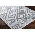 thumbnail image 3 of Mark&Day Outdoor Rugs, 5x7 Bushong Modern Indoor/Outdoor Denim Area Rug, Non Shedding Blue Ivory Carpet for Patio, Porch, Deck, Bedroom, Living Room or Kitchen (5'3" x 7'), 3 of 5