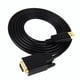 thumbnail image 1 of FELTECHELECTR Cable adaptador conversor DisplayPort a VGA, cable de audio y video DP a VGA para computadora, proyector, TV y portátil (negro), 1 of 6
