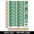thumbnail image 2 of Snappy Work Camera Teacher Student School Sticker Set - Dark Green - Gloss Finish - 2.00" Large, 2 of 7