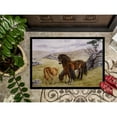 thumbnail image 3 of Horses in the Meadow Doormat 18x27, 3 of 4