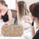 thumbnail image 5 of Bolso de Noche Elegante Hugo Embrague del bolso Oro, 5 of 7