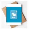 thumbnail image 1 of Ne Neon Checal Element Science Greeting Cards You are Invited Invitations, 1 of 4