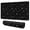 Black White Moon, variant on Long Mouse Pads for Desk,Black Moon Eye Pattern Desk Mats on Top Of Desks, Desk Mouse Pad Extra Large with 3mm Non-Slip Base and Stitched Edge for Gaming,Office,Work,Home 31.5"x11.8"