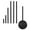 Black, variant on 92288A-Eglo Lighting-Accessory - 62 Inch Electrical Box Extension Rod-White Finish